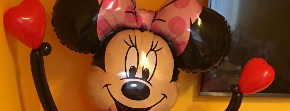 myszka minnie z balonów