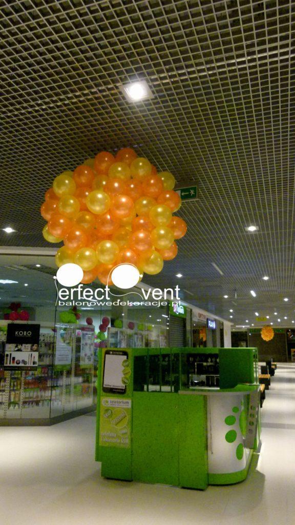 otwarcie centrum handlowego z balonami