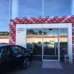 brama z balonów Audi Gliwice