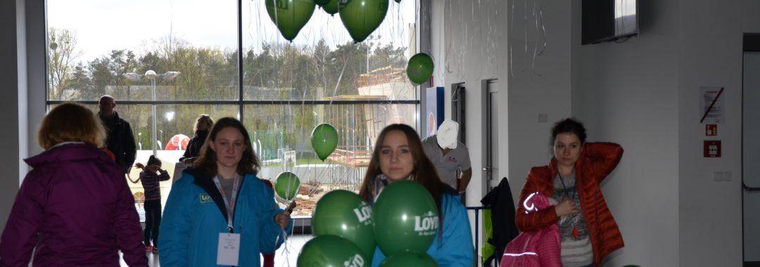 pompowanie balonów helem w Łodzi