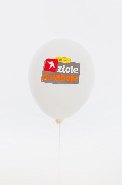 Grad balonów na 20 Urodziny Radia Złote Przeboje
