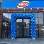brama z balonów w Nisko na otwarcie Pepco