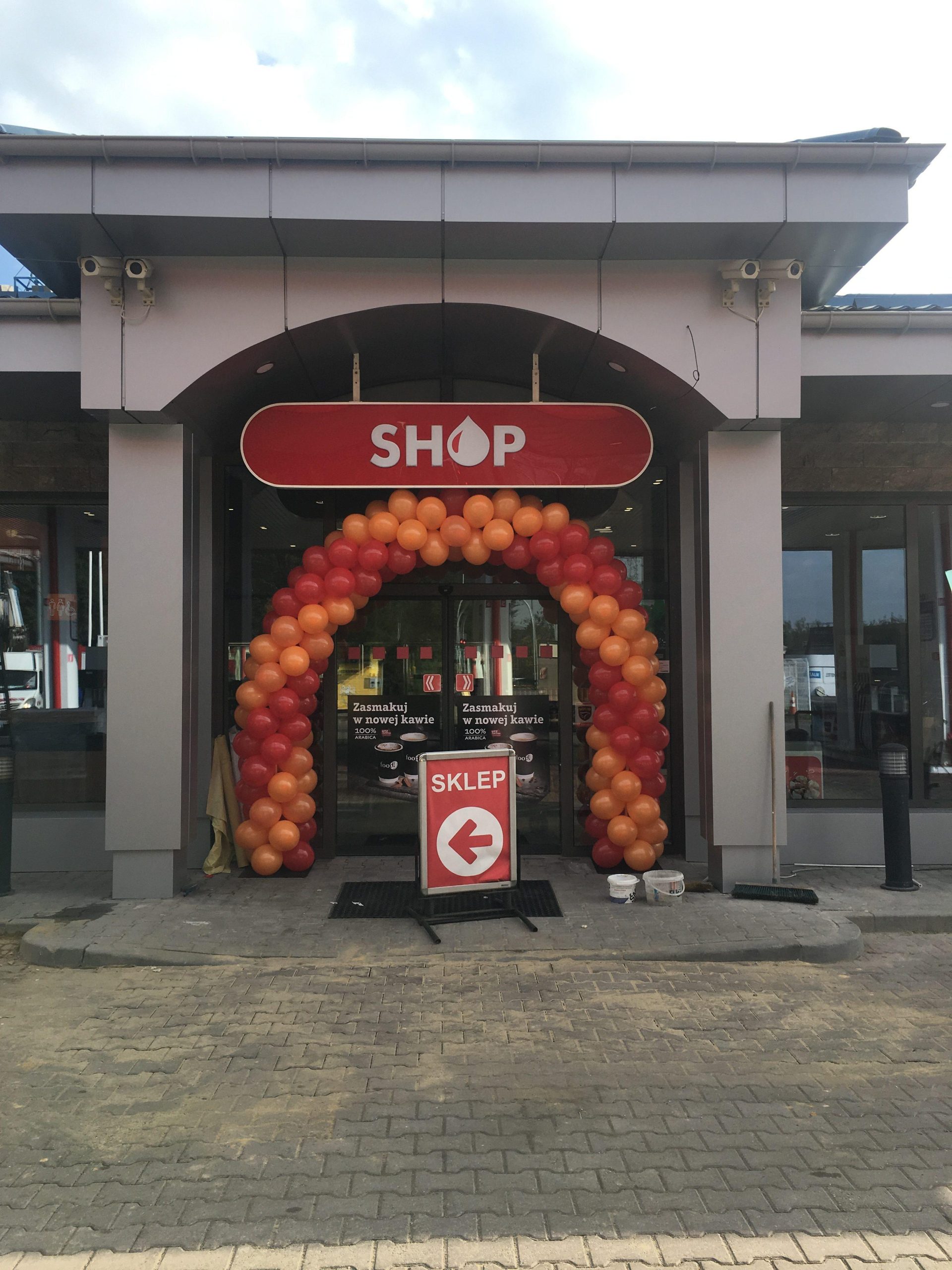 brama z balonów Katowice
