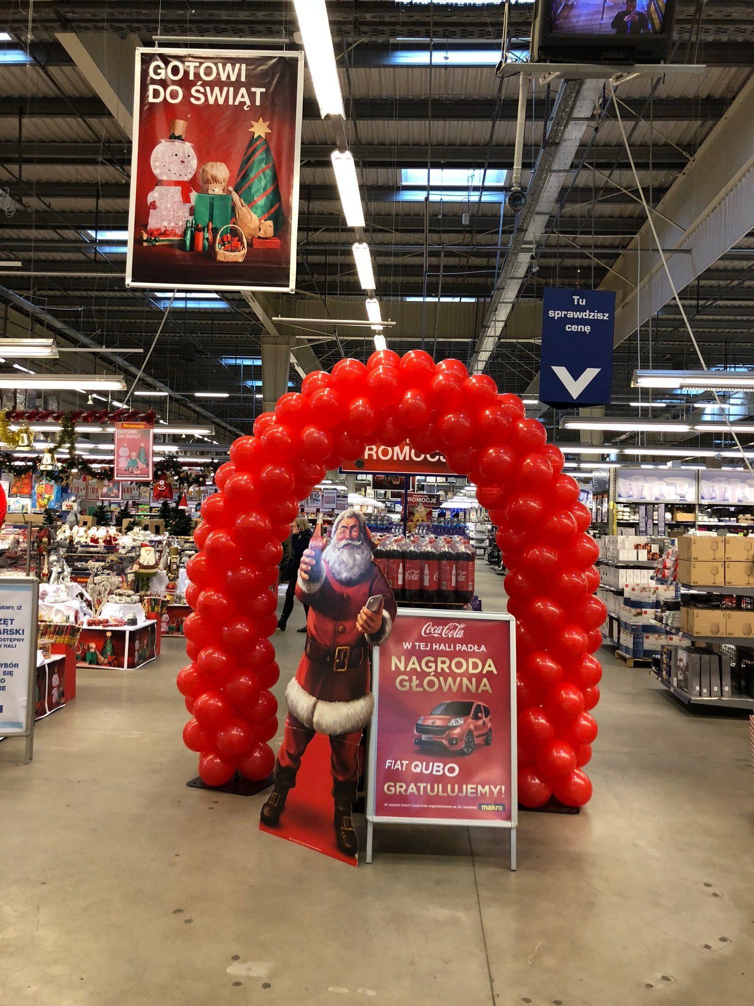 Łuk z balonów, brama balonowa Zabrze