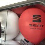 balony z logo Seat Centrum Wrocław