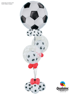 bukiet z balonów piłkarski piłka nożna