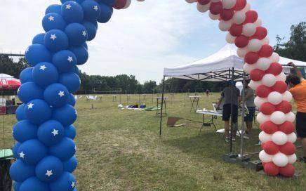 brama balonowa event amerykański