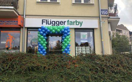 brama balonowa w Kielcach z okazji Fajrant z Fluggerem