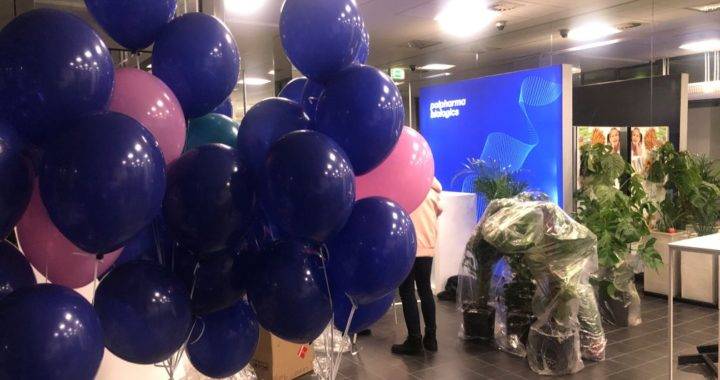 balony-z-helem-na-impreze-z-okazji-rebrandingu-firmy-Polfarma