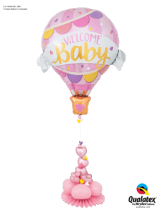 dekoracje-z-balonow-na-baby-shower