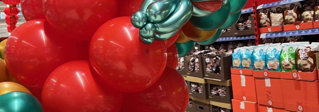 smok z balonów
