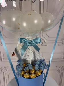 flower box na komunie swieta prezent na komunie