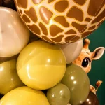 Balony foliowe ORBZ w panterkę i żyrafę