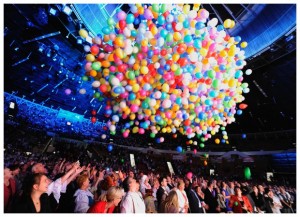 balony pompowane powietrzem 