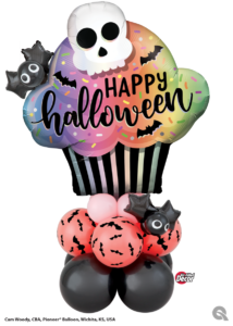 balony na halloween dekoracja